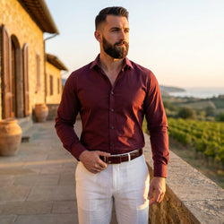 Tucci Di Lusso 2026 Smart Belt - Italian Leather Men's Handmade Luxury Belt