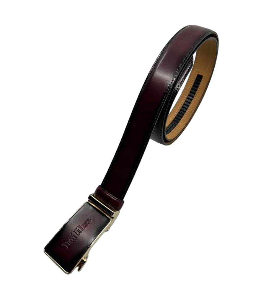 Tucci Di Lusso Mens Belts Handmade Luxury Smart Belts, Italian Leather Ratchet Slide Adjustable Dress and casual Belts for Men